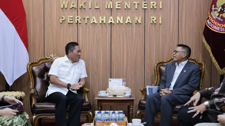 Wamenhan Terima Wakil Ketua Kadin Indonesia Korwil Sumatra II