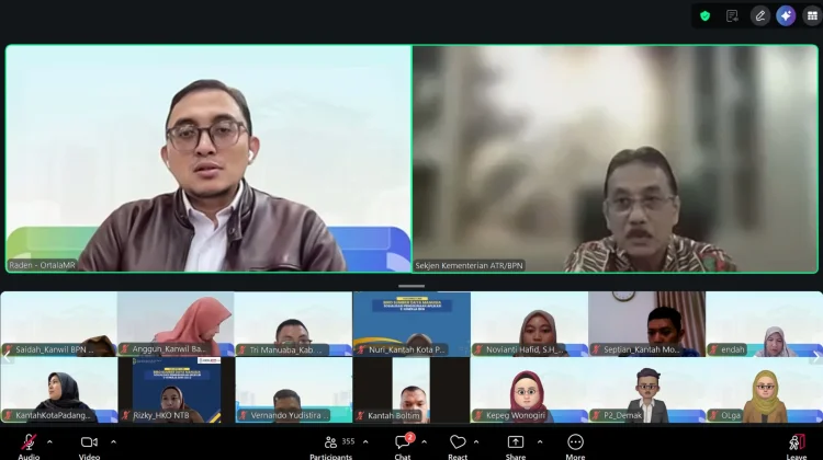 Kementerian ATR/BPN Evaluasi dan Perkuat Pelaksanaan Layanan Pertanahan di Mal