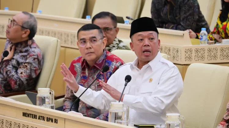 Menteri Nusron Lapor Progres Pendaftaran Tanah ke Komisi II DPR, Mencapai 126,4 Juta