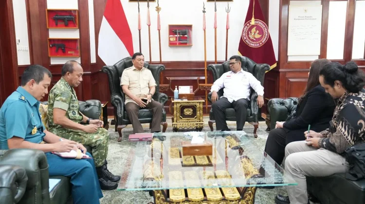 Menguatkan Hubungan Kelembagaan, Menhan Terima Kunjungan LPA Pusat