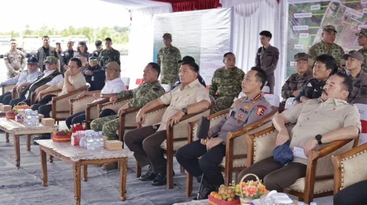 Menhan Bersama Satgas PKH Tinjau Tambang, Tegakkan Tata Kelola SDA
