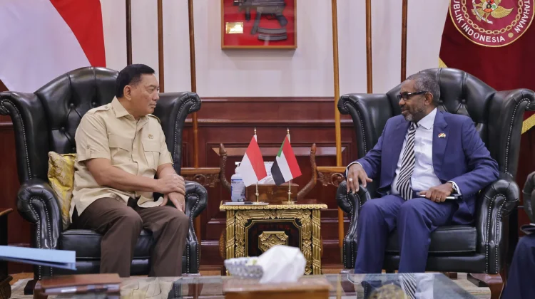 Menhan Terima Kunjungan Dubes Sudan, Perkuat Kerja Sama dan Hubungan Bilateral