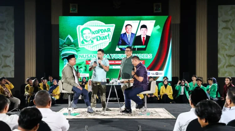 Menteri Nusron Menjadi Narasumber 'Nusantara Young Leaders'