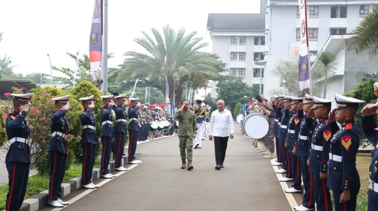 Panglima TNI Beri Ceramah Umum Kolaborasi Keamanan Siber di BSSN