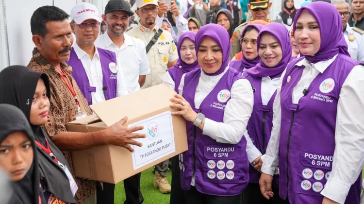Tim Pembina Posyandu Pusat Integrasikan 6 SPM di Aceh Utara
