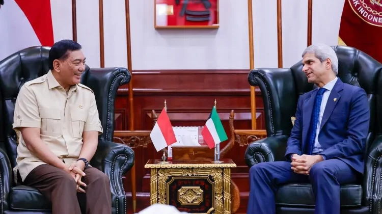 Menhan Sjafrie Terima Dubes Kuwait untuk Indonesia