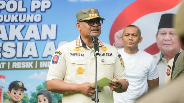 Safrizal ZA Canangkan Satpol PP Sebagai Pelopor Gerakan Indonesia Asri