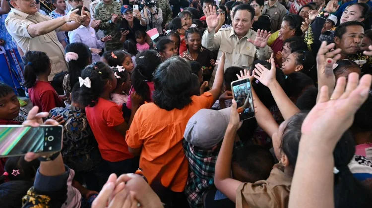 Menhan Dampingi Presiden Kunjungan Kerja ke Miangas