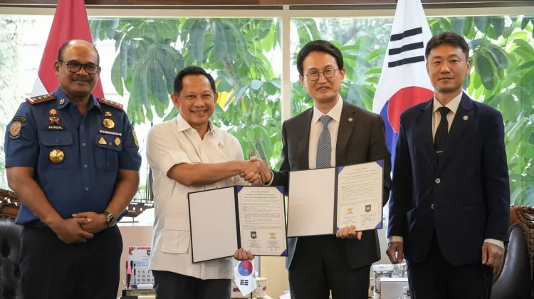 Kemendagri Kembangkan Fitur Nomer Panggilan 112 Bersama Korea National Fire Agen