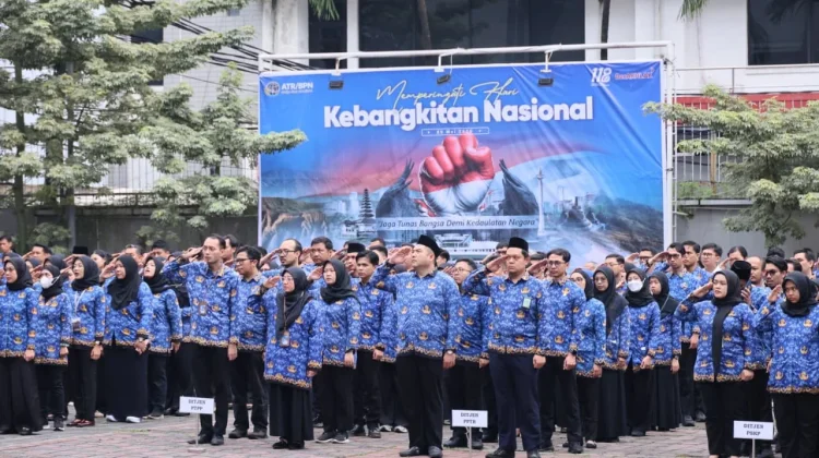 Kementerian ATR/BPN Lakukan Upacara Peringati Hari Kebangkitan Nasional ke-118