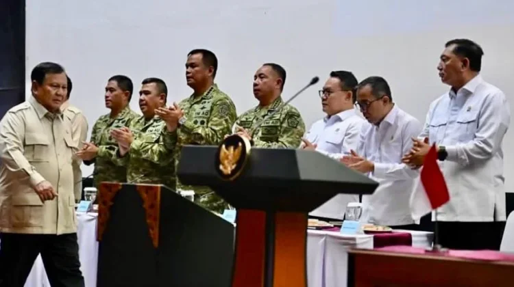 Menhan Menghadiri Taklimat Presiden untuk Peserta PFLP