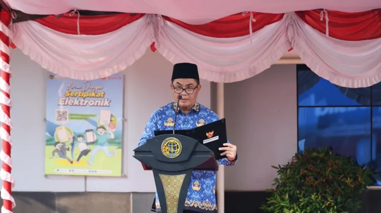 Jadi Simbol Nilai Luhur, Kementerian ATR/BPN Lakukan Upacara Hari Lahir Pancasila