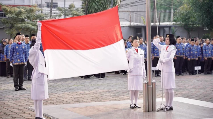 Jadi Simbol Nilai Luhur, Kementerian ATR/BPN Lakukan Upacara Hari Lahir Pancasila