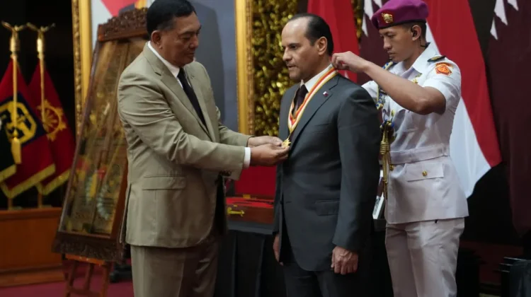 Menhan RI Terima Kunjungan Wakil Perdana Menteri Qatar