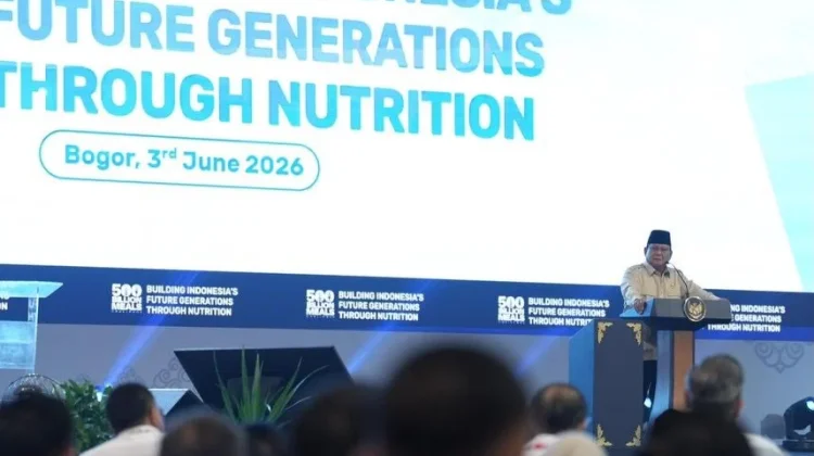 Menhan RI Dampingi Presiden Hadiri Konsolidasi Program Makan Bergizi Gratis