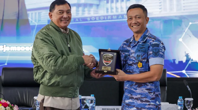 Menhan RI Berikan Pembekalan kepada Pasis Seskoau Angkatan ke-64 Tahun Pendidikan