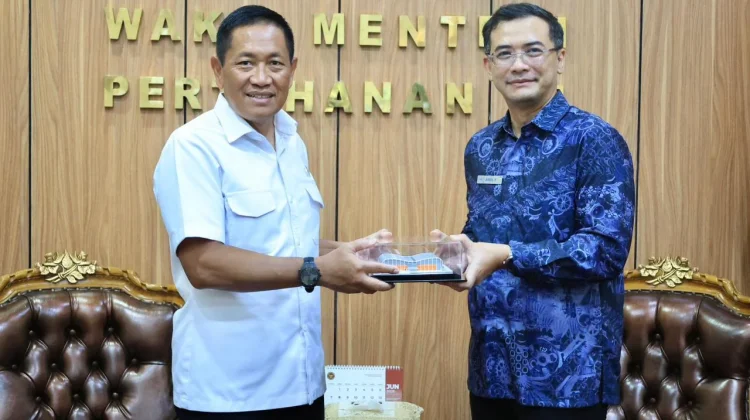 Wamenhan Terima Audiensi Dirut PT GMF Aero Asia, Dukung Pemeliharaan dan Peningkat