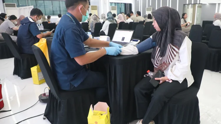 Kementerian ATR/BPN Gelar Cek Kesehatan Gratis, Pegawai Sambut dengan Positif