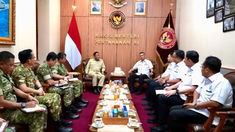 Wamenhan RI Terima Audiensi Ketum DPP Serikat Pekerja BPJS Ketenagakerjaan