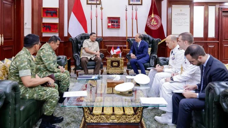 Menhan RI Terima Kunjungan Duta Besar Prancis, Bahas Penguatan Kerja Sama Pertahan