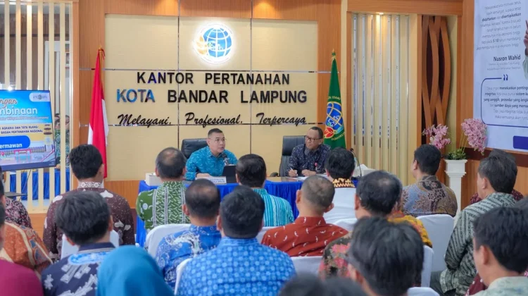 Sambangi Lampung, Wamen ATR/BPN: Pelayanan di Loket Jadi Ukuran Keberhasilan Kantah
