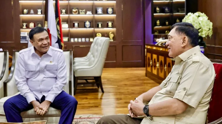 Menhan RI dan Menko Polkam Perkuat Koordinasi Strategis untuk Menjaga Stabilitas