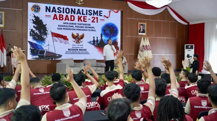 Pembicara Diklat GMPK, Menteri Nusron: Nasionalisme Menjadikan Bangsa yang Kuat