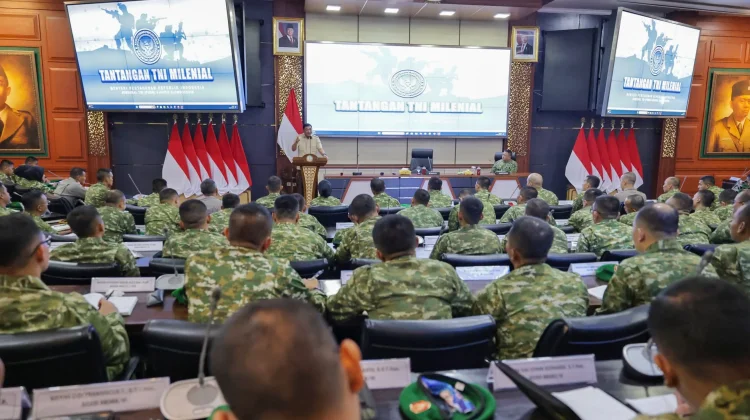Menhan RI Bekali Pasis Dikreg LXVIII Seskoad TA 2026, Tekankan Kepemimpinan Strate