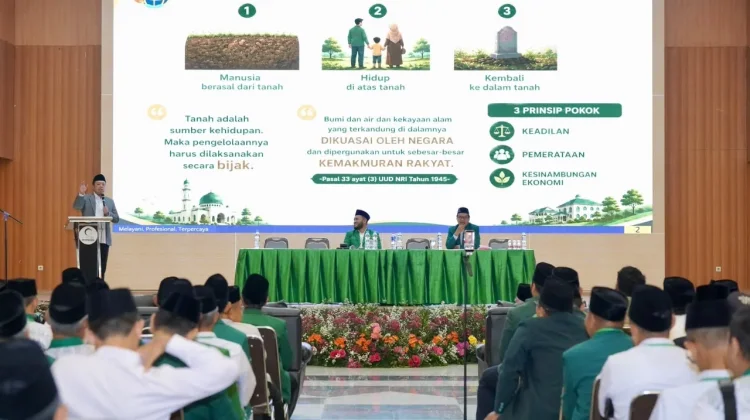 Kementerian ATR/BPN Gandeng Al Jam'iyatul Washliyah Percepat Sertipikasi Wakaf