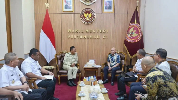 Wamenhan Terima Audiensi Ketua DPRD Provinsi Bangka Belitung