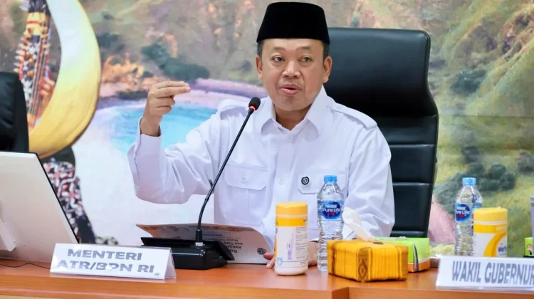 Menteri Nusron Minta Pemda NTT Dukung Transformasi Layanan Pertanahan