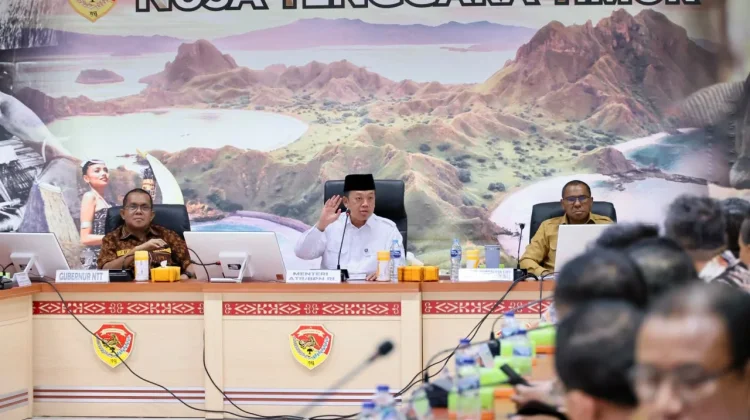 Menteri Nusron Minta Pemda NTT Dukung Transformasi Layanan Pertanahan