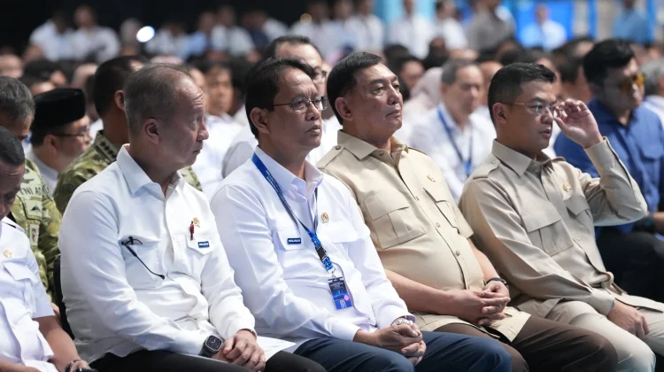 Menhan Sjafrie Hadiri Peluncuran Motor Listrik Nasional