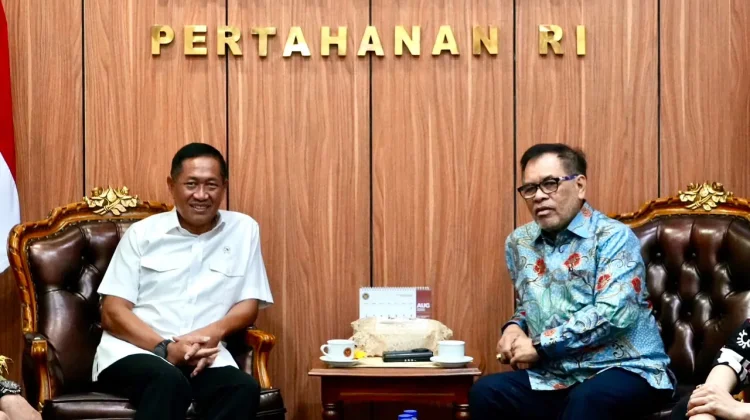 Wamenhan Mewakili Menhan RI Terima Dubes LBBP RI untuk RRT dan Mongolia