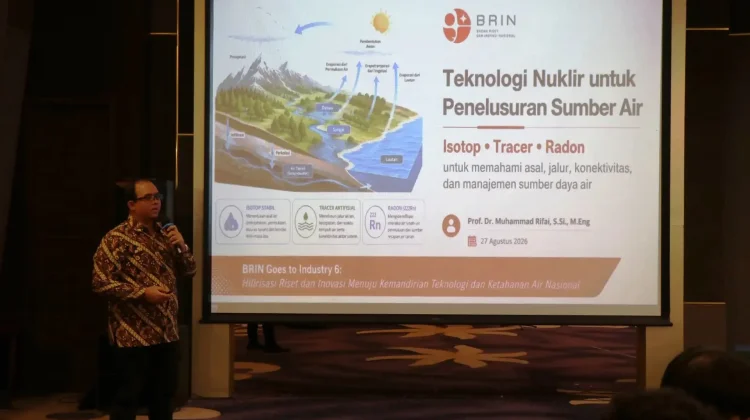 BRIN Manfaatkan Teknologi Nuklir, Telusuri Asal dan Umur Air Tanah