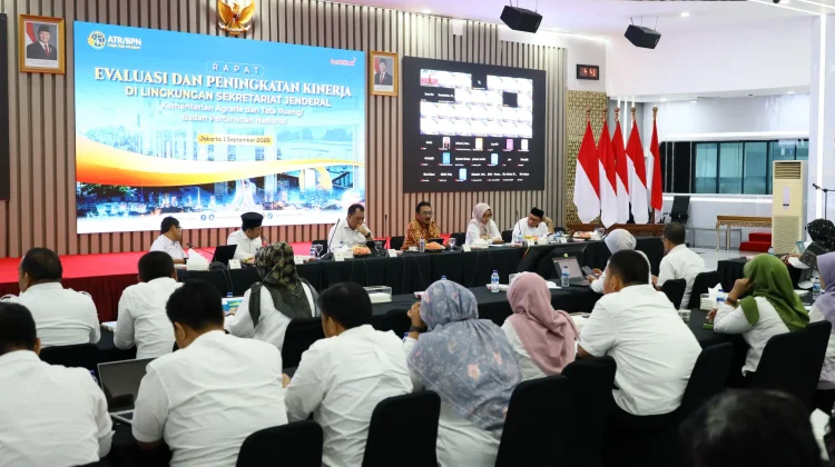 Sekjen ATR/BPN Imbau Jajaran Satukan Visi Dukung Transformasi Layanan