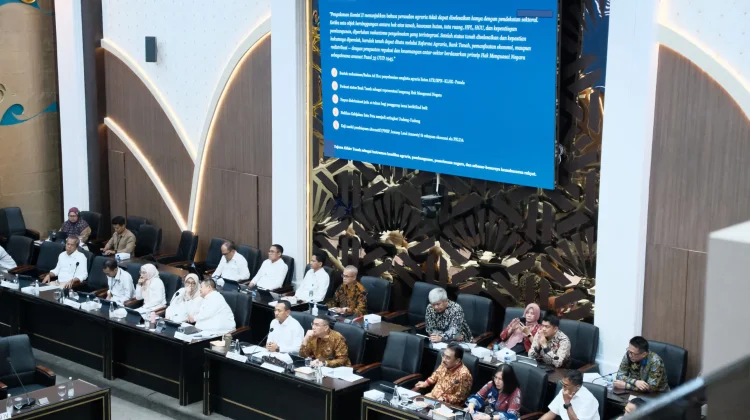 Wamen Ossy Rapat Kerja Bersama Baleg DPR RI Bahas Penyusunan RUU Reforma Agraria