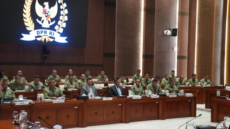 Menhan Hadiri Raker Komisi I DPR RI Bahas RKA Kemhan dan TNI TA 2027