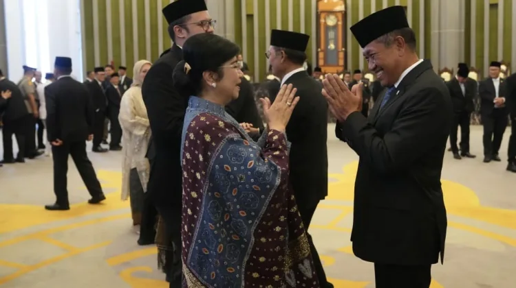 Wamenhan Wakili Menhan Hadiri Pengucapan Sumpah Jabatan Gubernur dan Deputi BI