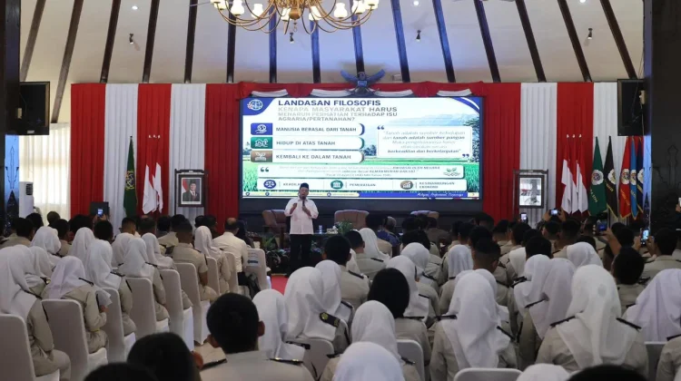 Beri Kuliah Umum STPN, menteri Nusron: Tradisi Dialektika Berpikir Tidak Boleh Mati