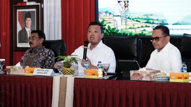 Target 87% LP2B Tercapai sebelum 2029, Menteri Nusron Apresiasi Kinerja Jajaran
