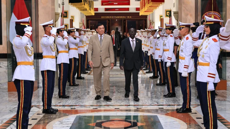 Menhan RI dan Menhan Republik Sudan Perkuat Hubungan Pertahanan
