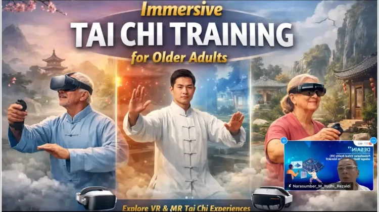 BRIN dan Malaysia Kaji Pemanfaatan VR untuk Latihan Tai Chi Lansia