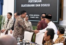 Menhan Menghadiri Pertemuan Presiden dengan Tokoh Nasional