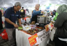 Produk Unggulan UMKM Bertebaran di Bazar Ramadan Kementerian ATR/BPN