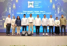Wamen Ossy Hadiri Halalbihalal MAPPI dan Ingatkan Pentingnya Nilai Integritas