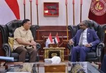 Menhan Terima Kunjungan Dubes Sudan, Perkuat Kerja Sama dan Hubungan Bilateral