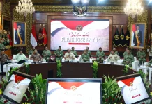 Menhan Bersama Panglima TNI Silaturahmi dengan Purnawirawan TNI