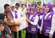Tim Pembina Posyandu Pusat Integrasikan 6 SPM di Aceh Utara