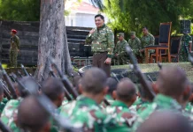Menhan Tinjau Revitalisasi Rindam XIII/Merdeka